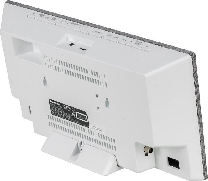 Микросистема Panasonic SC-HC410EG-S серебристый 40Вт CD CDRW FM USB BT