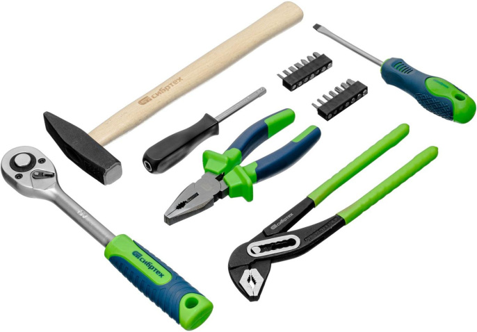 Набор инструментов СИБРТЕХ 13394,  76 предметов