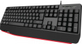 Клавиатура проводная DEFENDER Atom (Атом) HB-546 RU черный (USB, 104 клавиши) (45546)