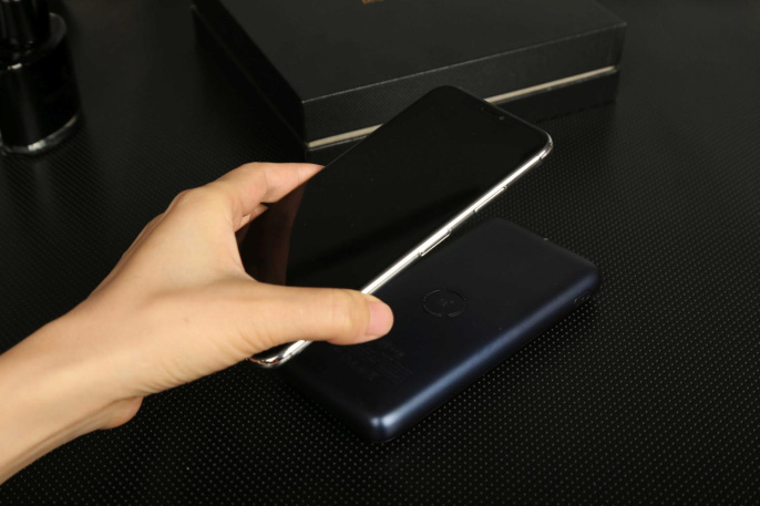 Внешний аккумулятор Power Bank Romoss WSL10, 10000мAч, синий