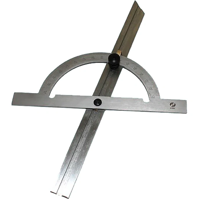 Угломер-транспортир с нониусом CNIC d 150, линейка L300 2805-013 32329