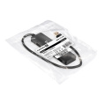 USB-Хаб (концентратор) 4-в-1 ExeGate DUB-4P/3 (кабель-адаптер USB3.0 --> 4xUSB3.0, Plug&Play, черный) EX296928RUS