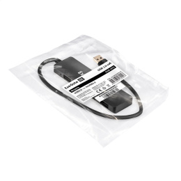 USB-Хаб (концентратор) 4-в-1 ExeGate DUB-4P/3 (кабель-адаптер USB3.0 --> 4xUSB3.0, Plug&Play, черный) EX296928RUS