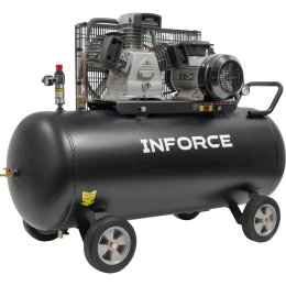 Ременной компрессор (200 л; 10 бар; 580 л/мин) Inforce BCX-200L-3P