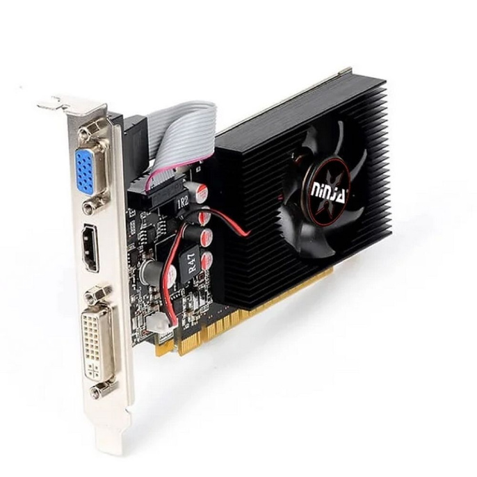 Видеокарта Ninja Sinotex R5 230 1GB DDR3 64bit VGA DVI HDMI 1FAN LP RTL (AFR523013F)