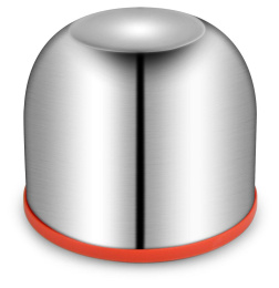 Термос StarWind 20-1000, 1л, серебристый/ красный