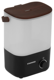 Увлажнитель воздуха ультразвуковой StarWind SHC5310B,  3.0л,  черный/венге