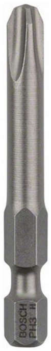 Набор бит Bosch Extra Hart 2.607.002.504 25 шт, хвостовик: шестигранный, размер папа M : 1/4" Hex, рабочий размер биты: PH3, профиль биты: крестовой PH , длина: 49 мм