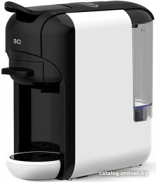 Кофеварка BQ CM3000 Черный/Белый 3в1, мощность: 1450 Вт, объем резервуара для воды: 0.6 л, тип кофе: молотый, капсулы Nespresso и Dolce Gusto, максимальная высота чашки