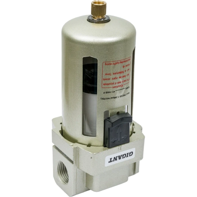 Фильтр-влагоотделитель для компрессора 1/2"; 4000 л/мин; 10 бар Gigant GAF4000-04