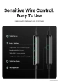 Наушники UGREEN EP103-30631; проводные, Lightning, MFI Certified, Номинальная мощность: 5 мВт; Длина кабеля: 1,2 м; Чувствительность: 104+3дБ; Диаметр динамика: 10 мм; Сопротивление динамика: 32Q; Частотный (30631_)