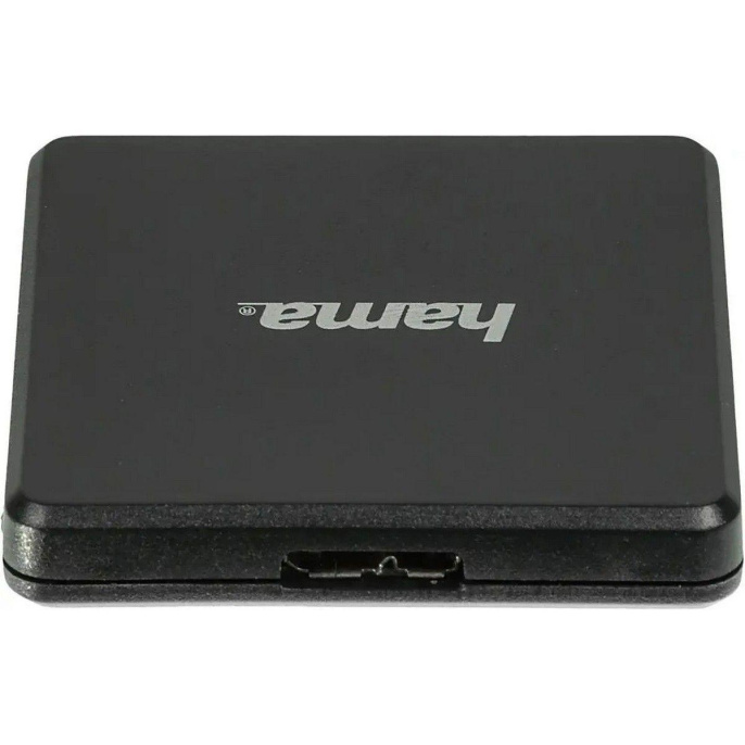 Картридер Hama Устройство чтения карт памяти USB3.0 Hama Multi H-124022 черный 00124022 305202