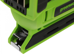Степлер ручной Greenworks G24CS10 скобы 4/55/90/18GA 3400107
