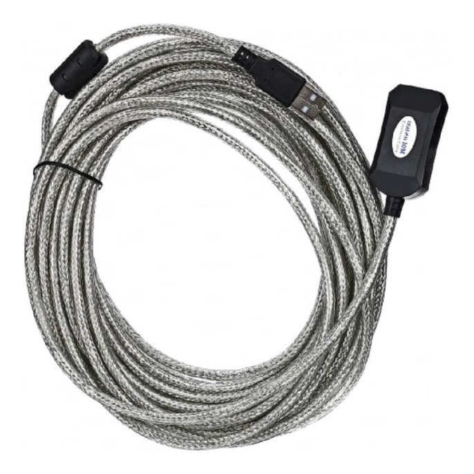 Aopen ACU823-10M Кабель удлинительный активный USB 2.0-repeater A-->A  10м