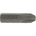 Биты для отвертки PH3х25 мм, 1/4 Hex, CrV, 24 шт. GRIFF 019165