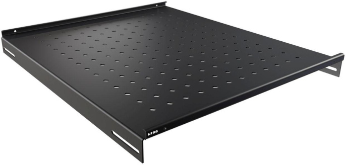 Полка стац. NTSS (NTSS-FS-H-600-BL) 1U 100кг. 19" 350мм черный (упак.:1шт)