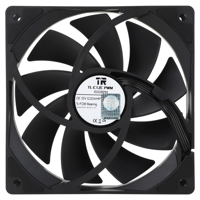 Thermalright Вентилятор TL-C12C / 120mm PWM / TRTLC12C