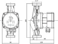 Насос циркуляционный SHINHOO Master S 32-6 180, поверхностный