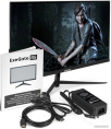 Монитор 23.8" ExeGate ProSmart EV2407 (VA LED Grade A+, FHD, 1920x1080@75Гц, 16:9, 250cd/m2, 3000:1, 178°/178°, 5ms, D-Sub, HDMI, Flicker-free, кабель HDMI 1.5м, VESA, регулировка наклона (tilt), черный) EX294427RUS