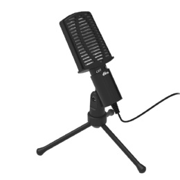 RITMIX RDM-125 Black {конденсаторный, всенаправленный, -30±3dB 0dB 1V / Pa на 1kHz , 50Hz-16kHz, ?2.2 k?, 3,5 мм, 1,8 м, пластик}