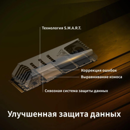 SSD накопитель Patriot PV553 PV553P1TBM28H 1ТБ, M.2 2280, PCIe 5.0 x4,  NVMe,  M.2