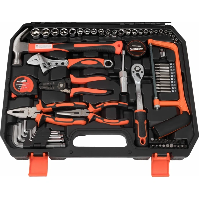 Набор инструментов для дома, 168 предметов Gigant GNJ-168