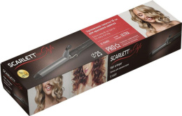 Щипцы для волос Scarlett SC-HS60011 Черный (40 Вт, диаметр пластины: 25 мм, температура: 190°C, материал пластины: керамико-турмалин, питания: от сети, защита шнура от перекручивания)