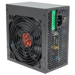 Блок питания Ginzzu CB700 12CM black,24+4p,2 PCI-E 6+2 , 6*SATA, 3*IDE,оплетка MB, кабель питания