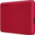 Жесткий диск Toshiba USB3.0 1TB HDTCA10ER3AA Canvio Advance 2.5" красный