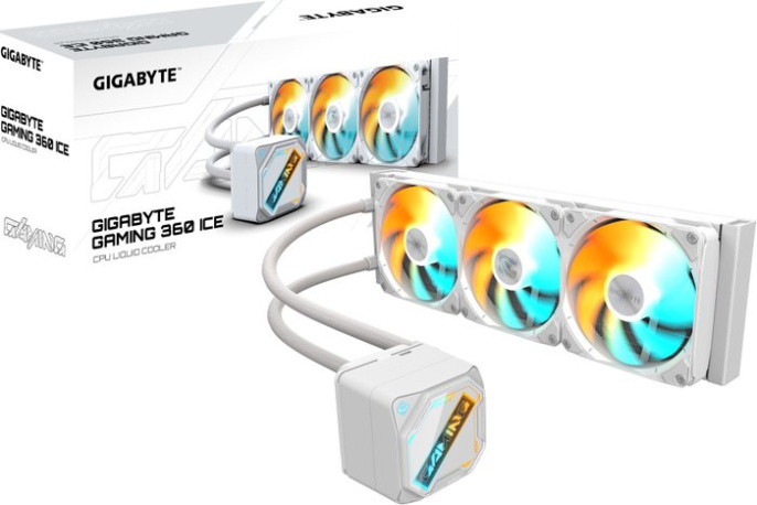 Система жидкостного охлаждения для процессора GigaByte Gaming 360 Ice 28400-GM36I-2CWR