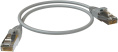 Патч-корд SYSMATRIX вилка RJ-45, вилка RJ-45, кат.5E, LSZH, 0.5м, серый [pc 4545.5es26.05lszhgy]