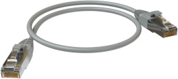 Патч-корд SYSMATRIX вилка RJ-45, вилка RJ-45, кат.5E, LSZH, 0.5м, серый [pc 4545.5es26.05lszhgy]
