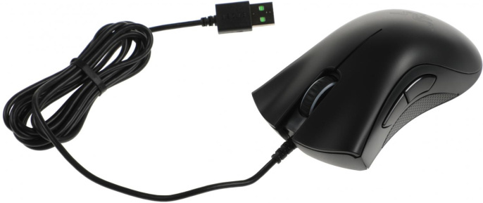 Мышь проводная Razer DeathAdder Essential, игровая, оптическая, USB, 6400dpi, черный [rz01-03850100-r3c1]