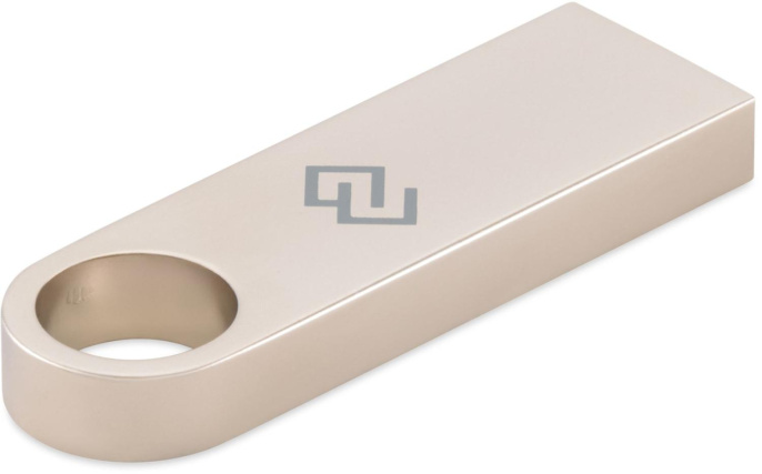 Флешка USB Digma DRIVE3 128ГБ, USB3.0, серебристый [dgful128a30sr]