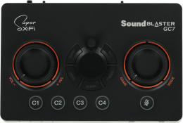 Звуковая карта USB Creative Sound BlasterX GC7,  7.1, Ret [70sb185000000]