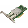 Сетевой адаптер Intel Ethernet Server Adapter X520-DA2, 10Gb Dual Port, SFP+, transivers no included, LP and FH brackets included analog E10G42BTDA / E10G42BTDABLK (EX520DA2G2P5)