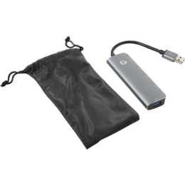 VCOM Адаптер USB-A male - 4 port USB3.0 HUB+PD VCOM CU4383A