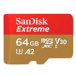 Micro SecureDigital 64Gb Sandisk Extreme SDSQXAH-064G-GN6MN
