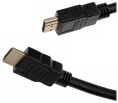 Кабель аудио-видео Cactus CS-HDMI.1.4-1,  HDMI (m) -  HDMI (m),  ver 1.4,  1м, GOLD,  черный