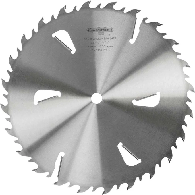Диск пильный HW многопильный 550x30x5.5/3.5 мм; Z24+24+6 WZ Golden Eagle TL00001351