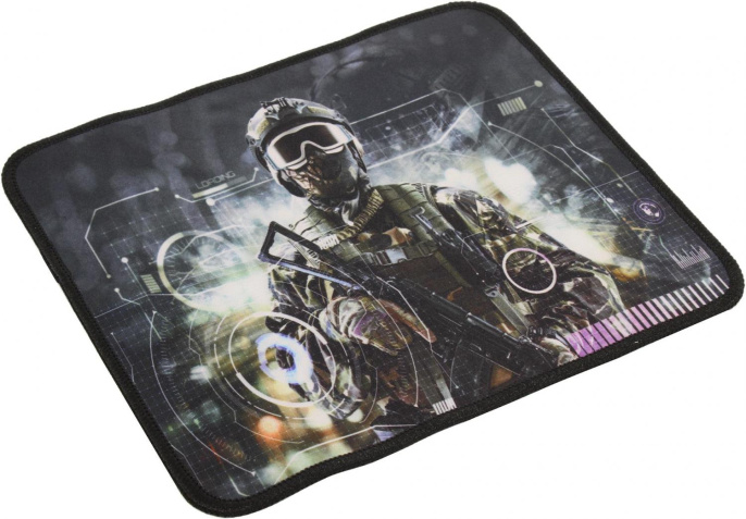 Игровой коврик для мыши SVEN MP-G01S Soldier 230x200x2мм, ткань + резина SV-016272