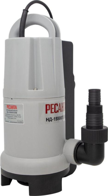 Насос дренажный Ресанта НД-15500П/35B 900Вт 15500л/час центробежный 77/2/4