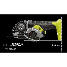 Бесщеточная отрезная машина Ryobi ONE+ HP RCT18C-0 5133004953