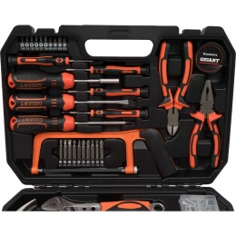Профессиональный набор инструмента для дома в чемодане, 102 предмета Gigant GNJ-102