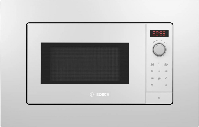 Микроволновая печь Bosch BFL623MW3 20л. 800Вт белый встраиваемая