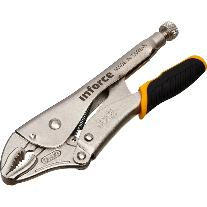 Зажимные клещи 250мм Inforce 06-03-02