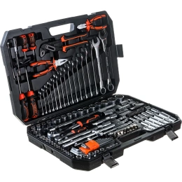 Набор автомобильного инструмента Gigant 143 предмета, Сталь Cr-V, GAS 143