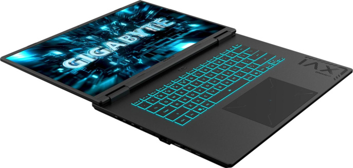 Ноутбук Gigabyte Gaming A16 PRO GA6DH Intel Core 7 240H/32Gb soldered D5 /SSD1Tb/RTX5070 Ti 12Gb 115W /16"/IPS/WQXGA/2560x1600/165Hz/NoOS/RJ-45/Black/2.3kg