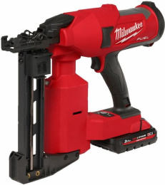Степлер Milwaukee M18 FFUS-302C (4933479832) (тип питания: аккумулятор, 18В, Li-ion, длина скобы 38-51 мм, ширина скобы: 10.3 мм, кейс, ЗУ)