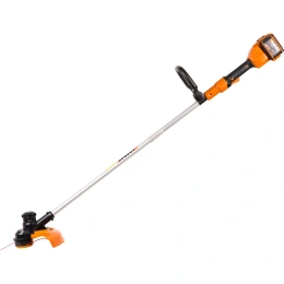 Аккумуляторный триммер WORX 40В, 33см, 2Ач х2, двойное ЗУ, коробка WG183E